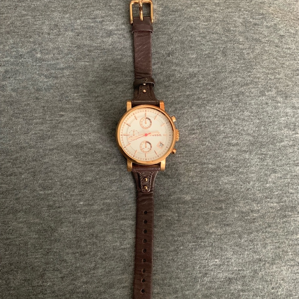 Fossil Leather Watch